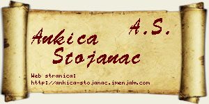 Ankica Stojanac vizit kartica